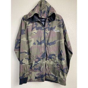 Primitive Skateboarding Winbreaker Men size Large Green Cam Outdoor Hunting